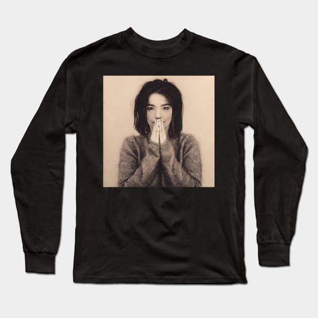 Bjork The Art of Being Different Long Sleeve T-Shirt by Chibi Monster